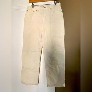 Madewell Corduroy High Rise Slim Boyjean 29P